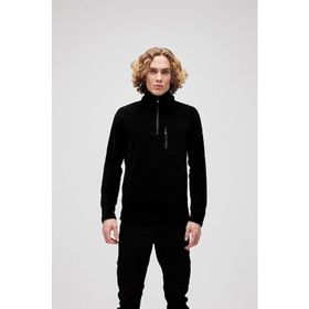 Bad Bear Siyah Husky Half Zip Erkek Polar