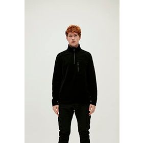 Bad Bear Siyah Husky Half Zip Erkek Polar