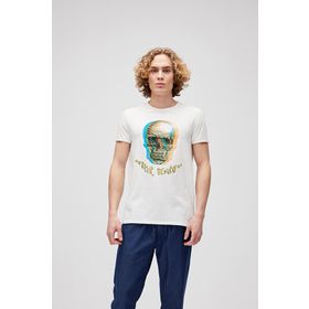 Bad Bear Skull Blow Tee Beyaz Erkek Tişört