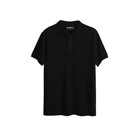 Bad Bear Stark Siyah Polo Yaka Erkek T-shirt
