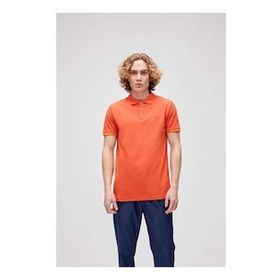 Bad Bear Stark Turuncu Erkek Polo Yaka T-shirt
