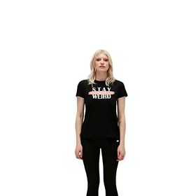 Bad Bear Stay Weird Tee Siyah Kadın T-shirt