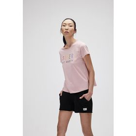 Bad Bear Super Tee Pudra Pembe Kadın Tişört
