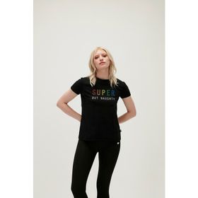 Bad Bear Super Tee Siyah Kadın Tişört