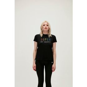 Bad Bear Super Tee Siyah Kadın Tişört