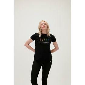 Bad Bear Super Tee Siyah Kadın Tişört
