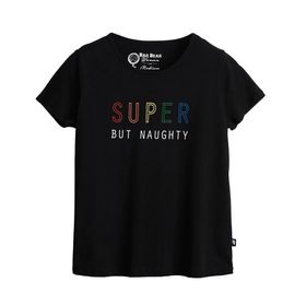 Bad Bear Super Tee Siyah Kadın Tişört