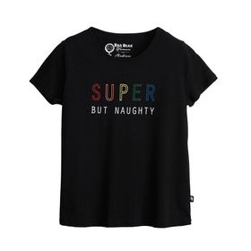 Bad Bear Super Tee Siyah Kadın Tişört