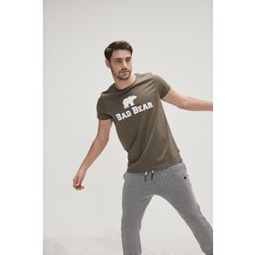 Bad Bear Tee Os Haki Erkek T-Shirt