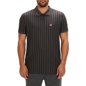 Bad Bear Theo Asfalt Polo Yaka Fermuarlı Erkek T-shirt