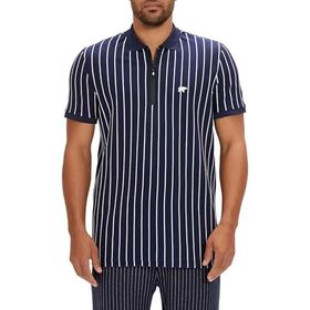 Bad Bear Theo Lacivert Polo Yaka Fermuarlı Erkek T-shirt