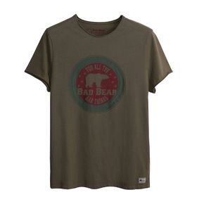 Bad Bear Things Erkek Beyaz T-shirt