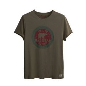 Bad Bear Things Erkek Beyaz T-shirt