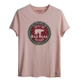 Bad Bear Things Erkek Beyaz T-shirt