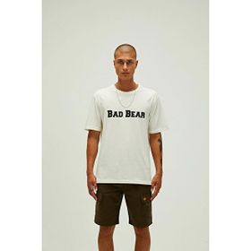 Bad Bear Title Erkek Pembe Bisiklet Yaka Tişört