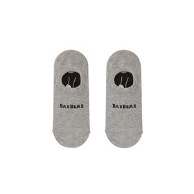 Bad Bear Unisex Core Zero Gri Melanj Çorap