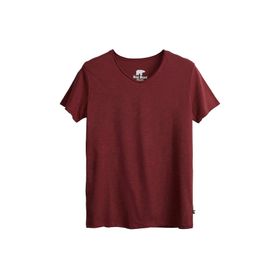 Bad Bear V-Neck Bordo Erkek T-shirt