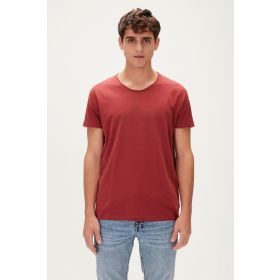 Bad Bear V-Neck Bordo Erkek T-shirt