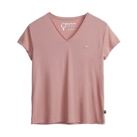 Bad Bear Violet O-Neck Tee Pudra Pembe Kadın Tişört