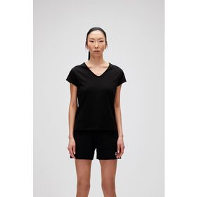 Bad Bear Violet V-Neck Tee Siyah Kadın Tişört