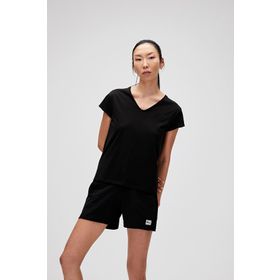 Bad Bear Violet V-Neck Tee Siyah Kadın Tişört