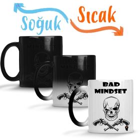 Bad Mindset Sihirli Porselen Kupa