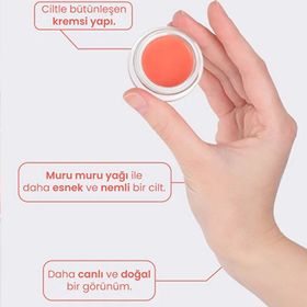 Bade Natural 02 Peach Sorbet Krem Allık
