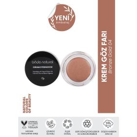 Bade Natural 04 Bronze Gold Krem Göz Farı