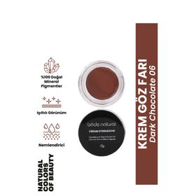 Bade Natural 06 Dark Chocolate Krem Göz Farı