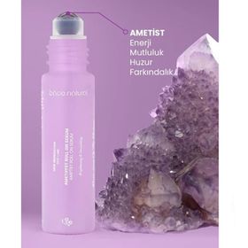 Bade Natural 10 ml Ametist Roll-On Yüz Masaj Serumu
