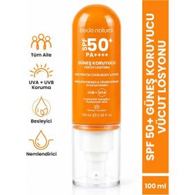 Bade Natural 100 ml 50 SPF Yüz ve Vücut Güneş Sütü