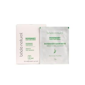 Bade Natural 25 ml 4 Adet Biberiye Besleyici ve Güçlendirici Saç Maskesi
