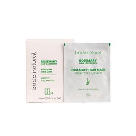 Bade Natural 25 ml 4 Adet Biberiye Besleyici ve Güçlendirici Saç Maskesi