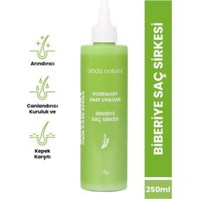 Bade Natural 250 ml Biberiye Arındırıcı ve Canlandırıcı Saç Sirkesi