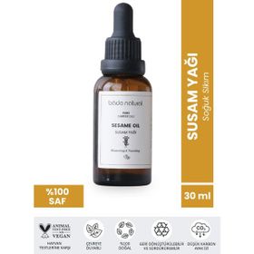 Bade Natural 30 ml Soğuk Sıkım Susam Yağı