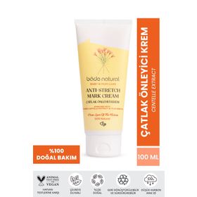 Bade Natural Çatlak Önleyici ve Nemlendirici 100 ml %100 Doğal Vücut Kremi