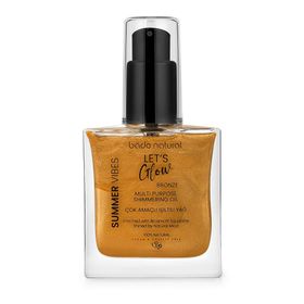 Bade Natural Işıltılı Yağ Bronze Bitkisel Skualan İçerikli 50 ml Çok Amaçlı Nemlendirici