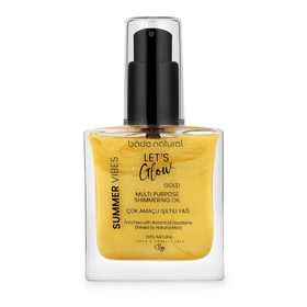 Bade Natural Işıltılı Yağ Gold Bitkisel Skualan İçerikli 50 ml Çok Amaçlı Nemlendirici