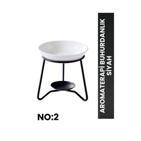 Bade Natural No: 2 Siyah Aromaterapi Buhurdanlık
