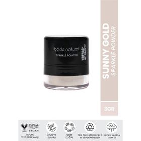 Bade Natural Sparkle Powder Sunny Gold Çok Amaçlı Toz Aydınlatıcı