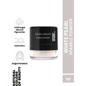 Bade Natural Sparkle Powder White Pearl Çok Amaçlı Toz Aydınlatıcı