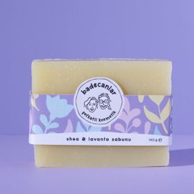 Badecanlar Zehirsiz Şeyler Shea & Lavanta Sabunu