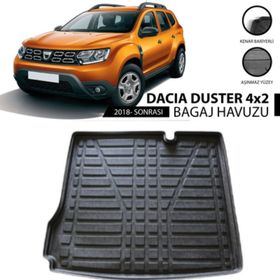 Badela Dacia Duster 2020 4X2 3D Kauçuk Bej Bagaj Havuzu