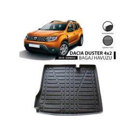 Badela Dacia Duster 2020 4X2 3D Kauçuk Bej Bagaj Havuzu