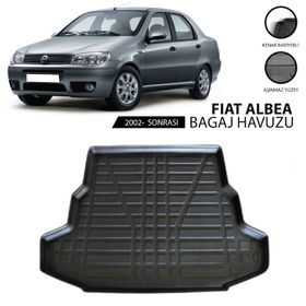 Badela Fiat Albea 2007 3D Kauçuk Bagaj Havuzu
