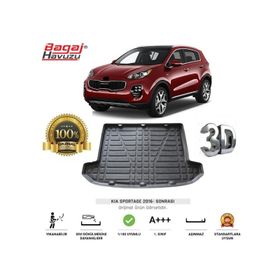Badela Kia Sportage 2017 Kokusuz 3D Kauçuk Bagaj Havuzu