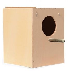 Badem Akvaryum 15x15x18 cm Orta Boy Muhabbet Kuşu Yuvalığı