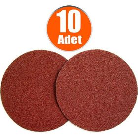 Badem10 10 Adet 115 mm Spiral Avuç Taşlama 40 Kum Cırt Zımpara