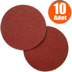 Badem10 10 Adet 150 mm Spiral Avuç Taşlama 40 Kum Cırt Zımpara