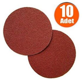 Badem10 10 Adet 150 mm Spiral Avuç Taşlama 40 Kum Cırt Zımpara